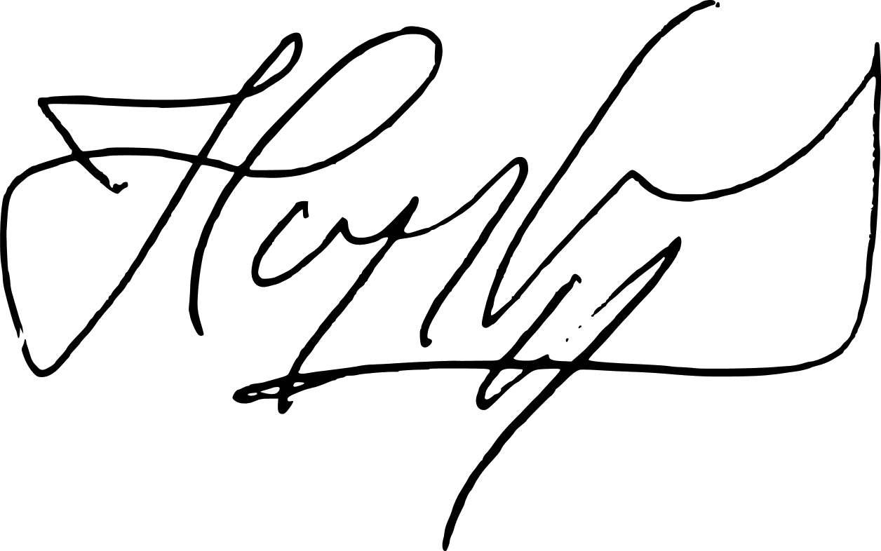 Firma de Hugo Ferney Leonel